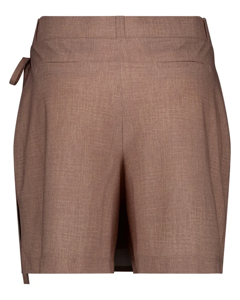 Lisa linen look skort Beige Lisa linen look skort Beige