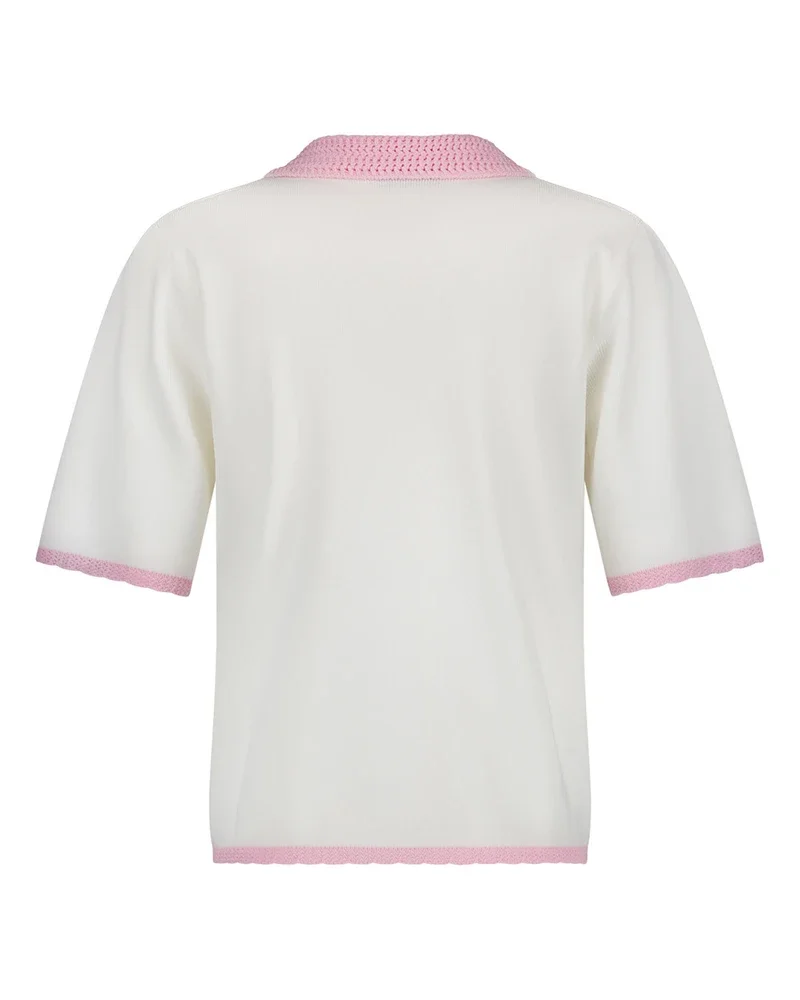 Jemy crochet polo Off White Jemy crochet polo Off White