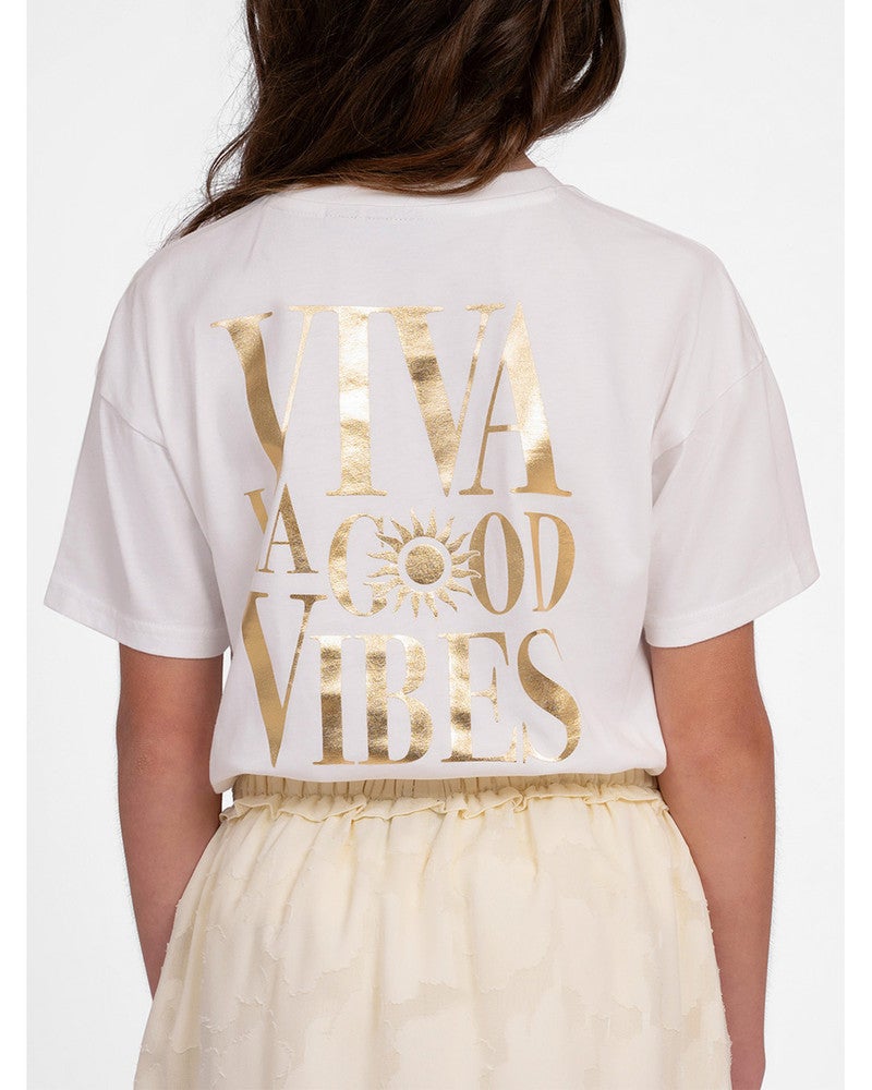 Vibes T-Shirt Off White Vibes T-Shirt Off White