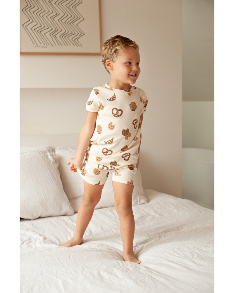 Cosy Crumbs Premium Summerwear Off White Cosy Crumbs Premium Summerwear Off White