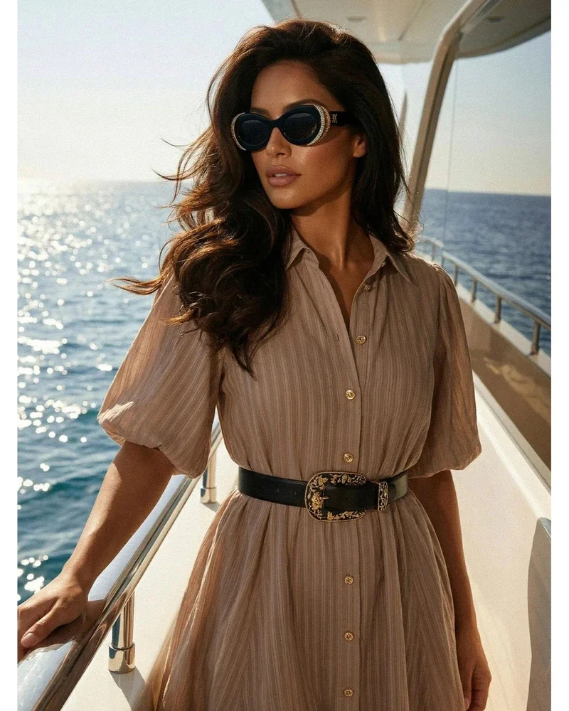 Qaftan Dress Beige Qaftan Dress Beige