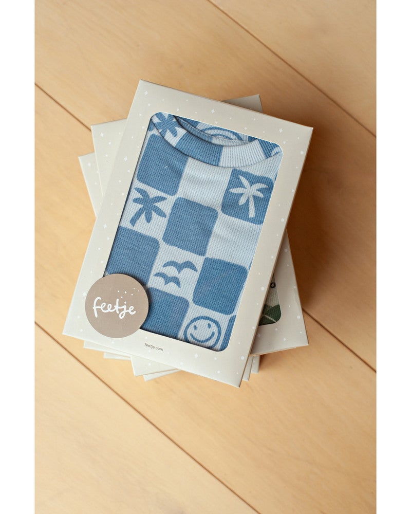 Chase Check Premium Summerwear Blauw Chase Check Premium Summerwear Blauw