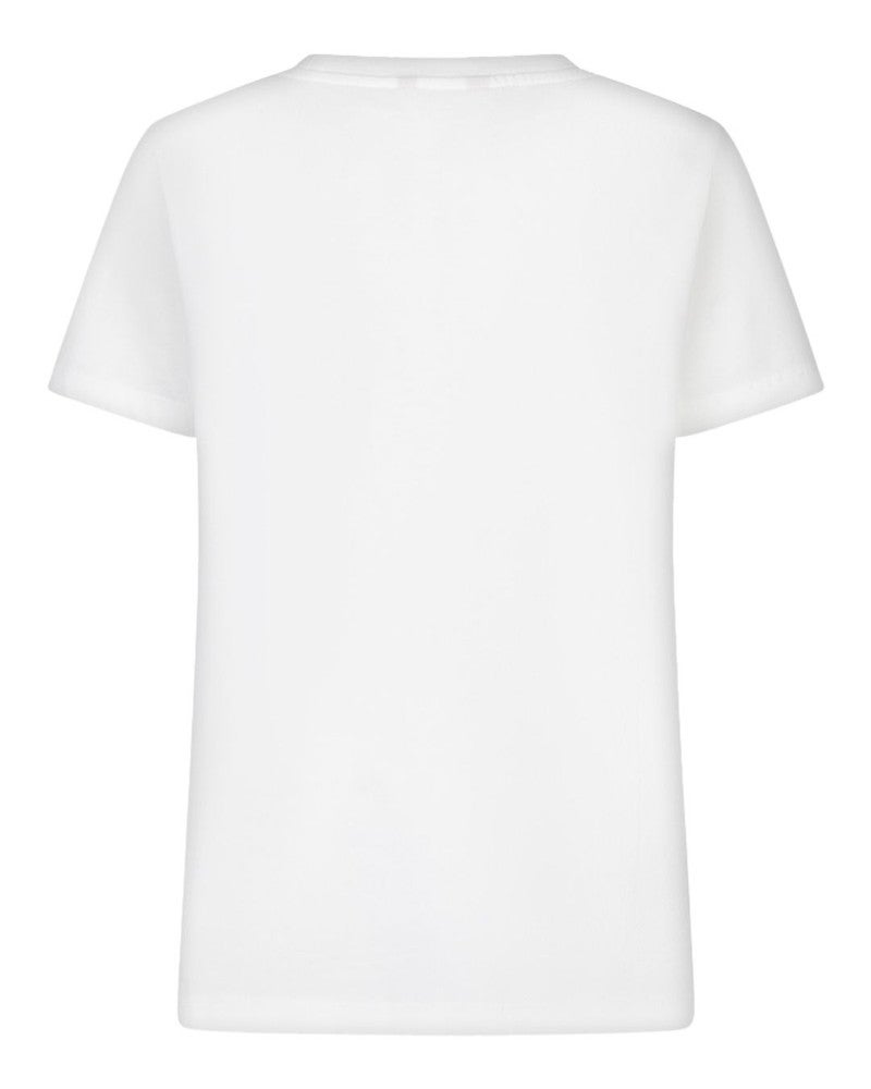 T-shirt beading Soleil Oui Off White T-shirt beading Soleil Oui Off White