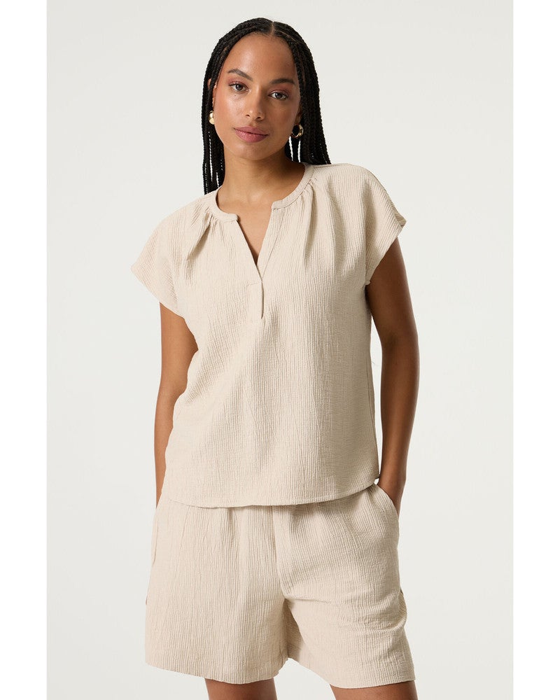 R260230 Ladies Shirt Beige R260230 Ladies Shirt Beige