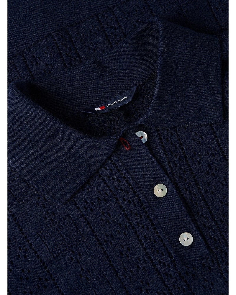 TJW POINTELLE POLO S Donker Blauw TJW POINTELLE POLO S Donker Blauw