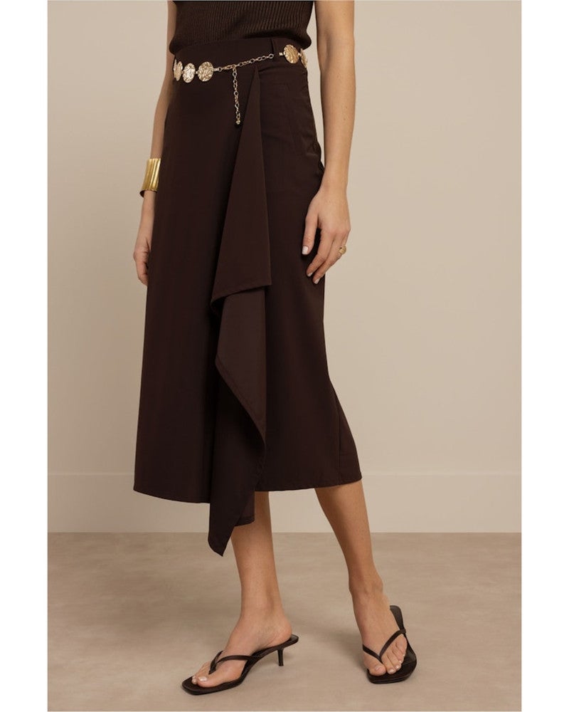 Maisy skirt Bruin 1 Maisy skirt Bruin 1