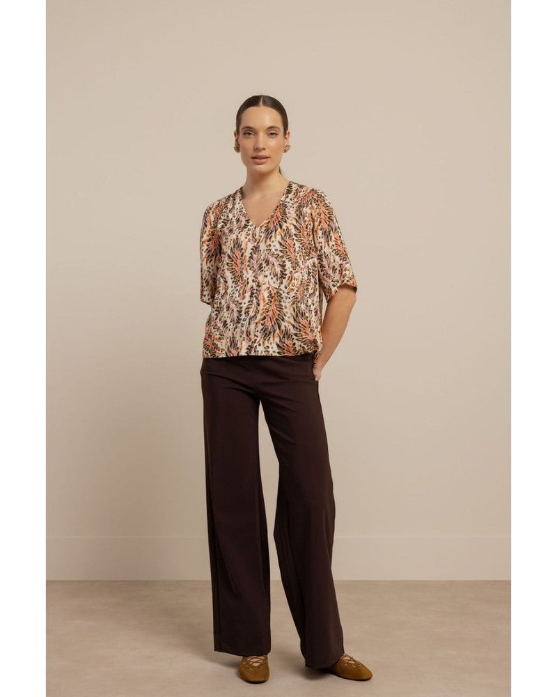 Madison feather top Multi Madison feather top Multi