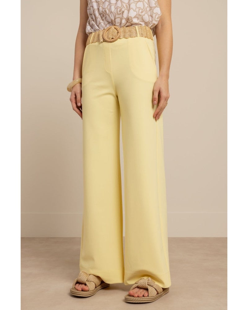 Lexie bonded trousers Geel Lexie bonded trousers Geel