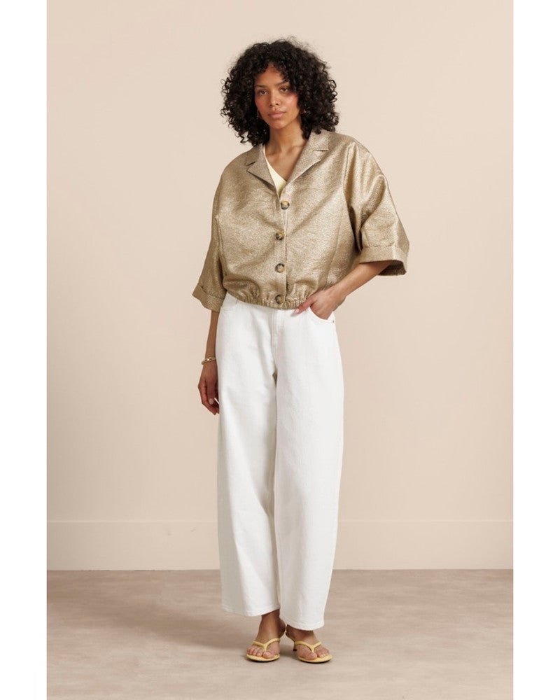 Judy dot jacket Goud Judy dot jacket Goud