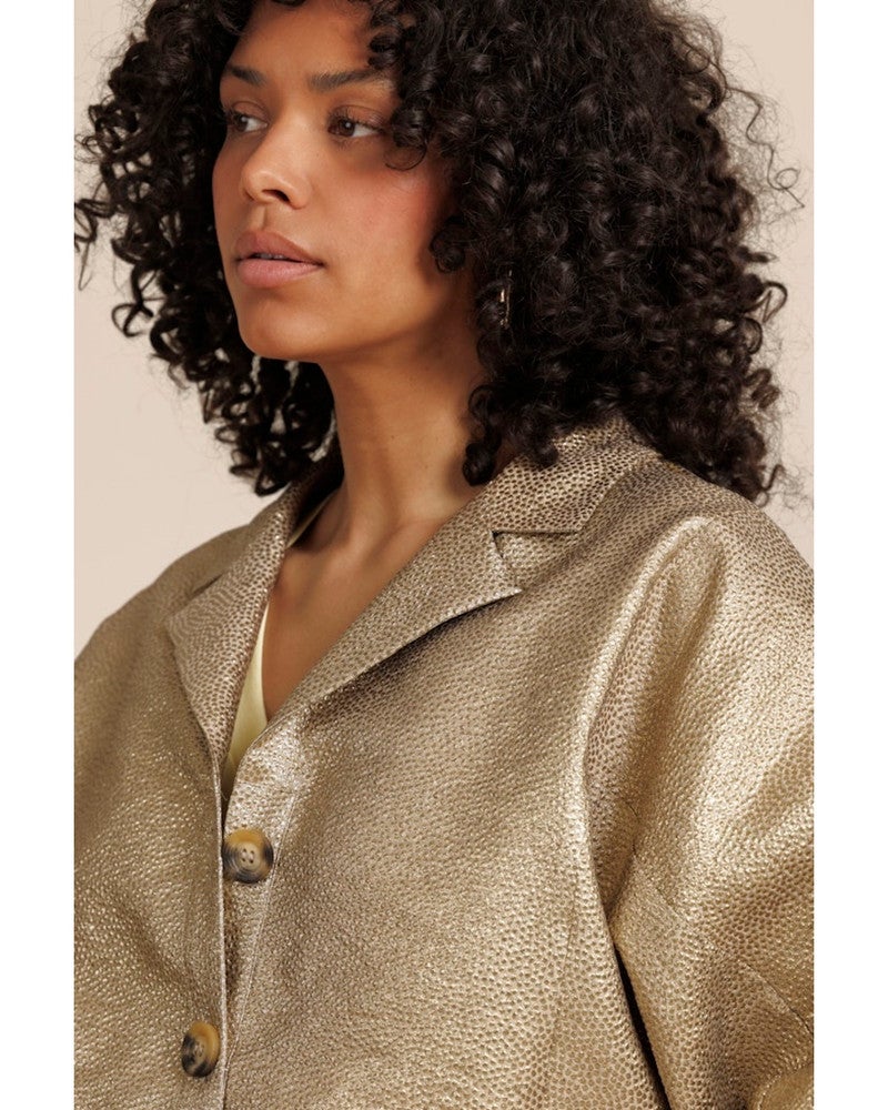 Judy dot jacket Goud Judy dot jacket Goud