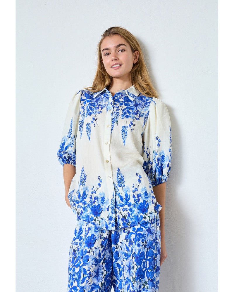 ELLA-SH76 Shirt Blauw ELLA-SH76 Shirt Blauw