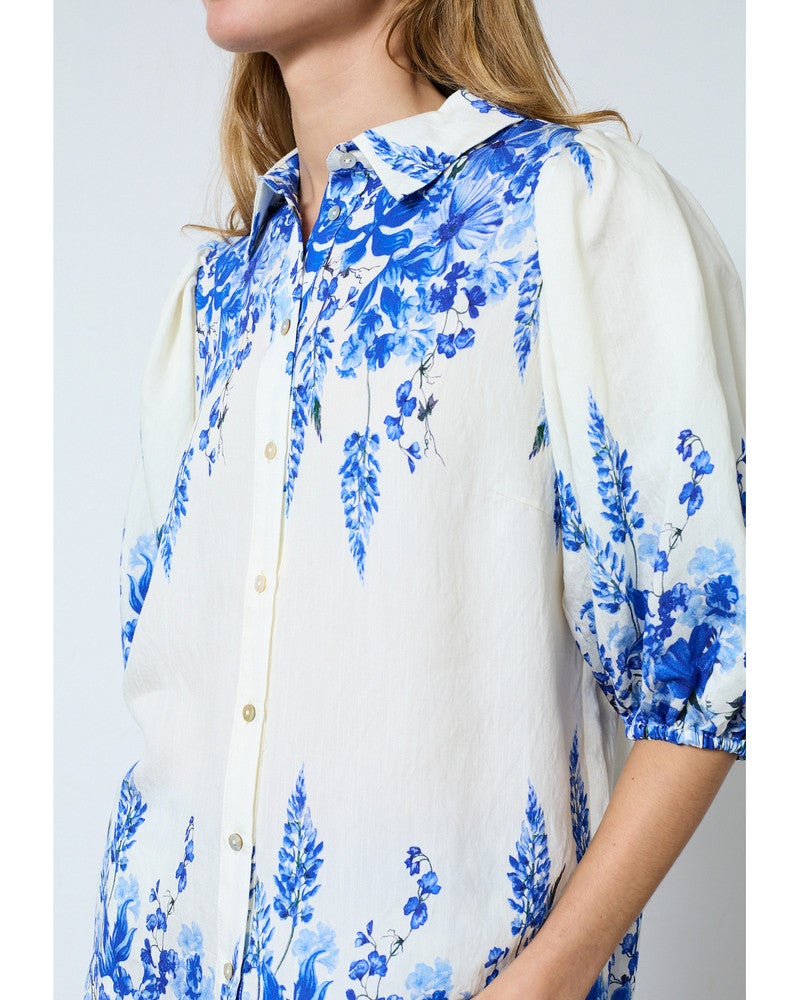 ELLA-SH76 Shirt Blauw ELLA-SH76 Shirt Blauw