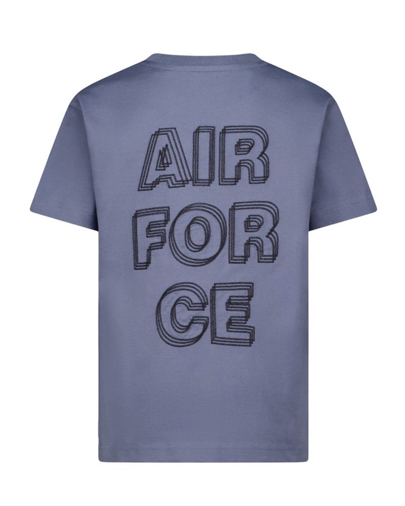 DIPLOPIA WORDING TSHIRT Blauw DIPLOPIA WORDING TSHIRT Blauw