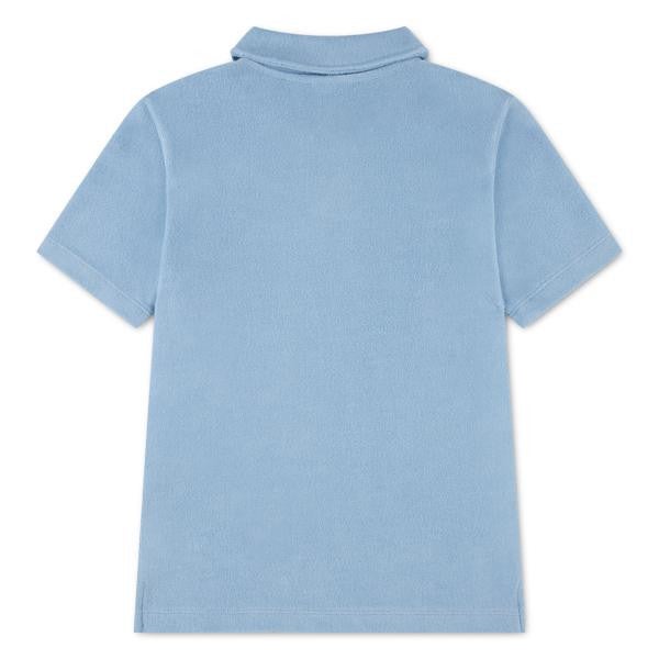 Terry Cloth Polo Blauw Terry Cloth Polo Blauw