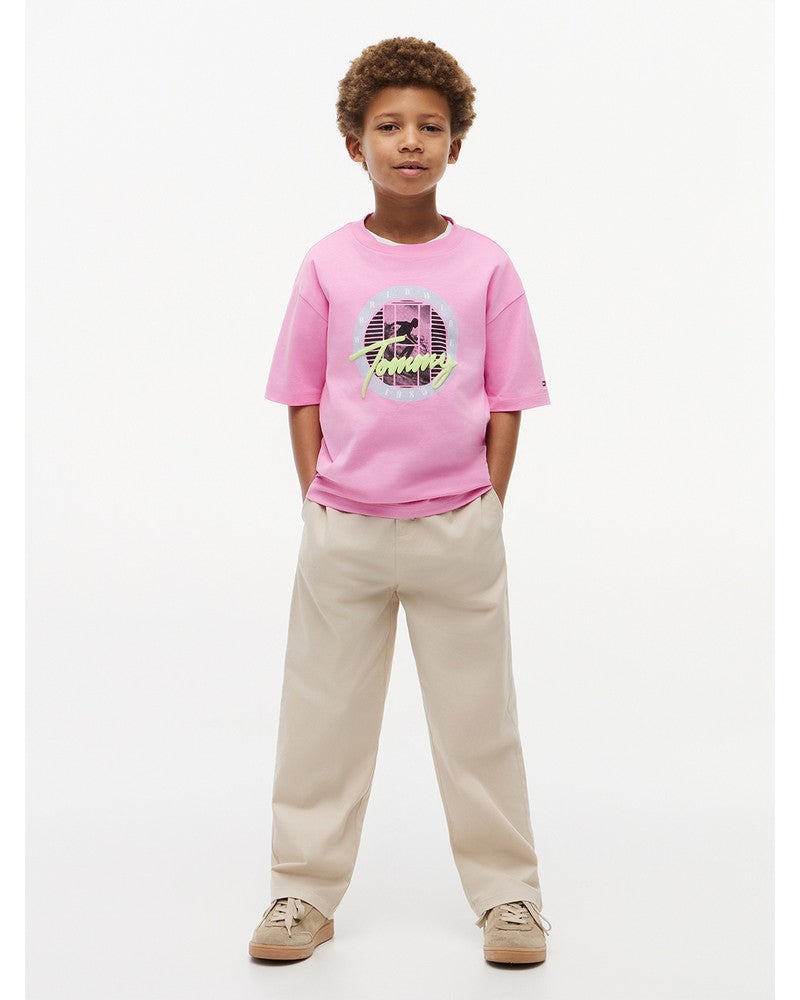 SEASONAL GRAPHIC T-SHIRT Roze SEASONAL GRAPHIC T-SHIRT Roze
