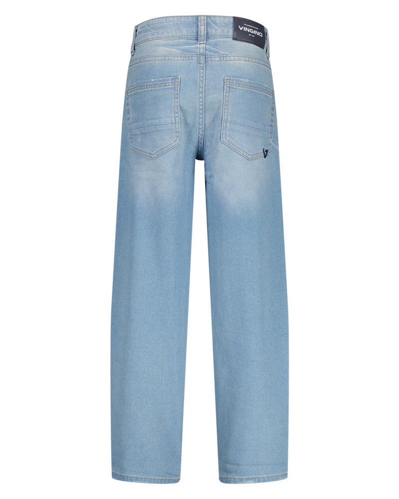 Keith Loose Fit Baggy Jeans Blauw Keith Loose Fit Baggy Jeans Blauw