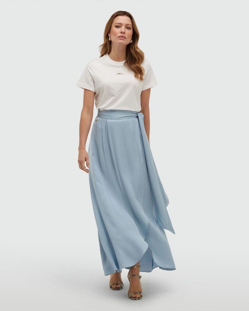 DORIE regular fit T-shirt Off White DORIE regular fit T-shirt Off White