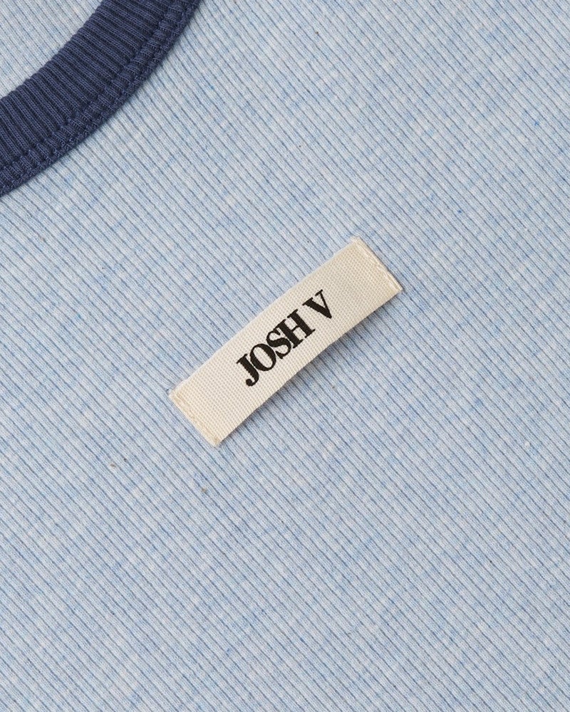 CODY slim fit T-shirt with logo Blauw CODY slim fit T-shirt with logo Blauw