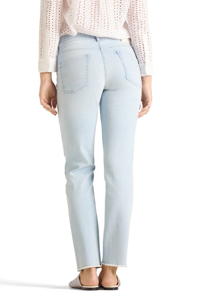 Feminine HR Superstrecth Piper Cropped Blauw Feminine HR Superstrecth Piper Cropped Blauw