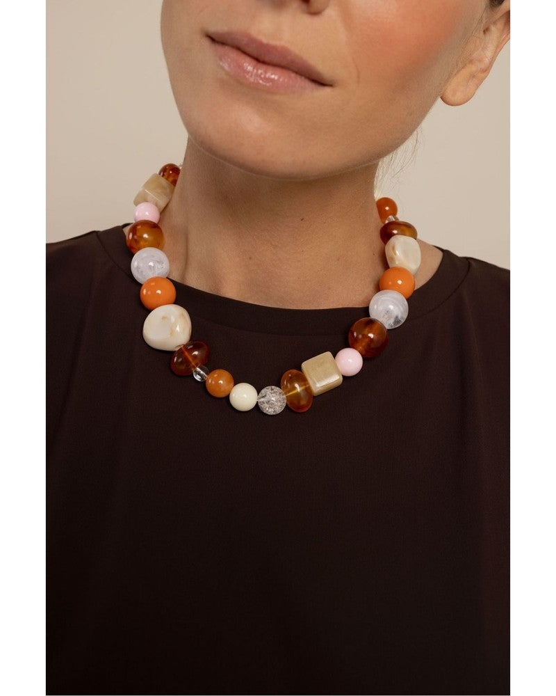 Multi color anniversary necklace Multi Multi color anniversary necklace Multi
