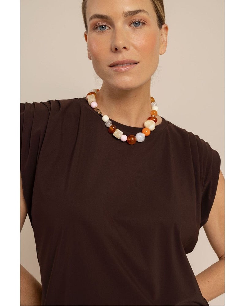 Multi color anniversary necklace Multi Multi color anniversary necklace Multi