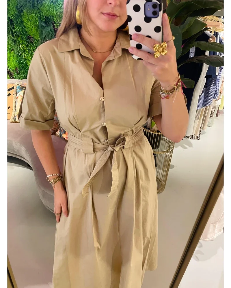 CFC0128736003 Dress Camel CFC0128736003 Dress Camel