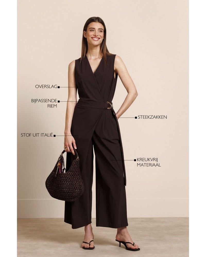 Loesje jumpsuit Bruin 1 Loesje jumpsuit Bruin 1