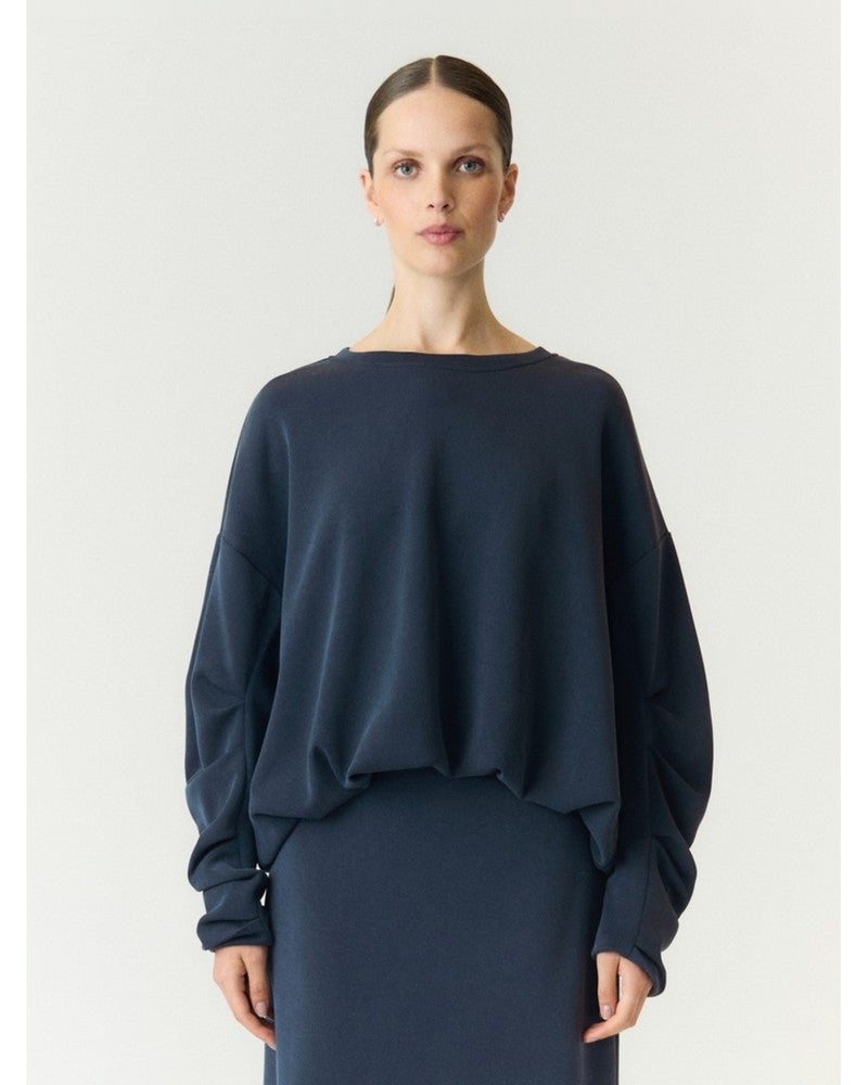 YASCOZE LS SWEAT - D2D Blauw YASCOZE LS SWEAT - D2D Blauw