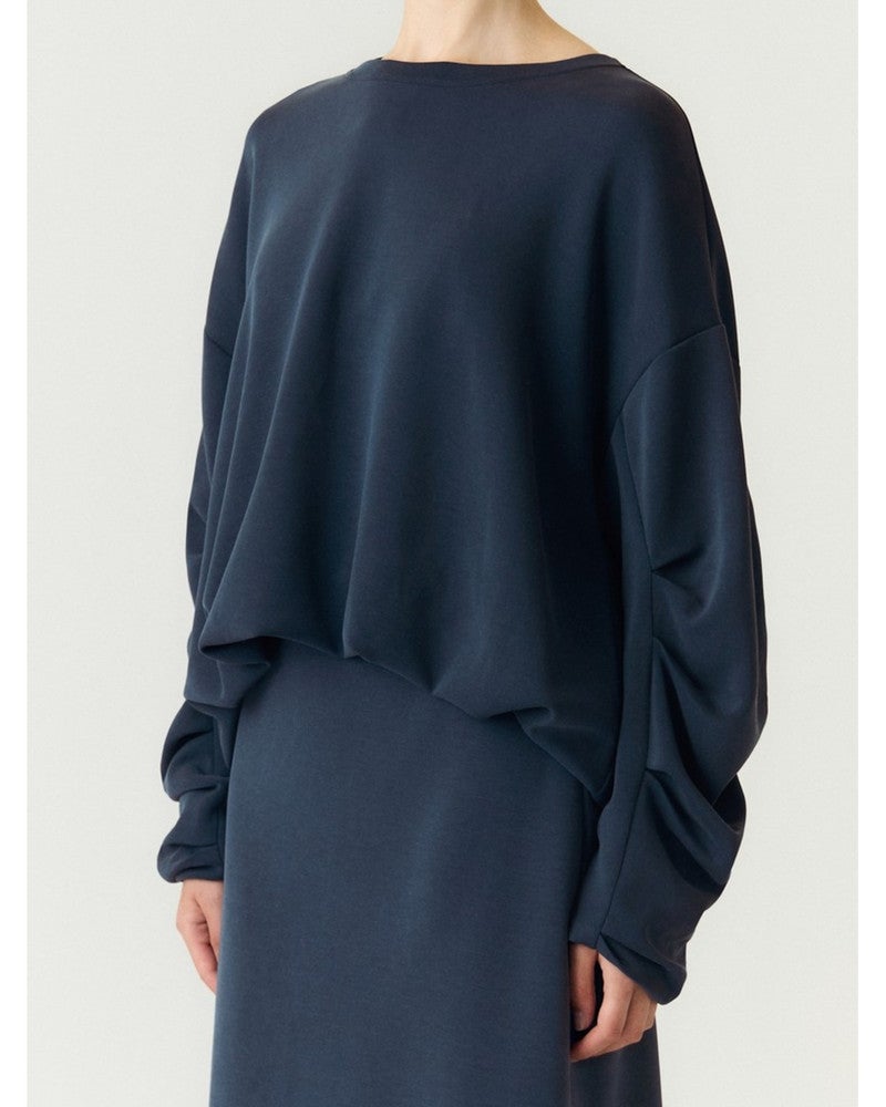 YASCOZE LS SWEAT - D2D Blauw YASCOZE LS SWEAT - D2D Blauw