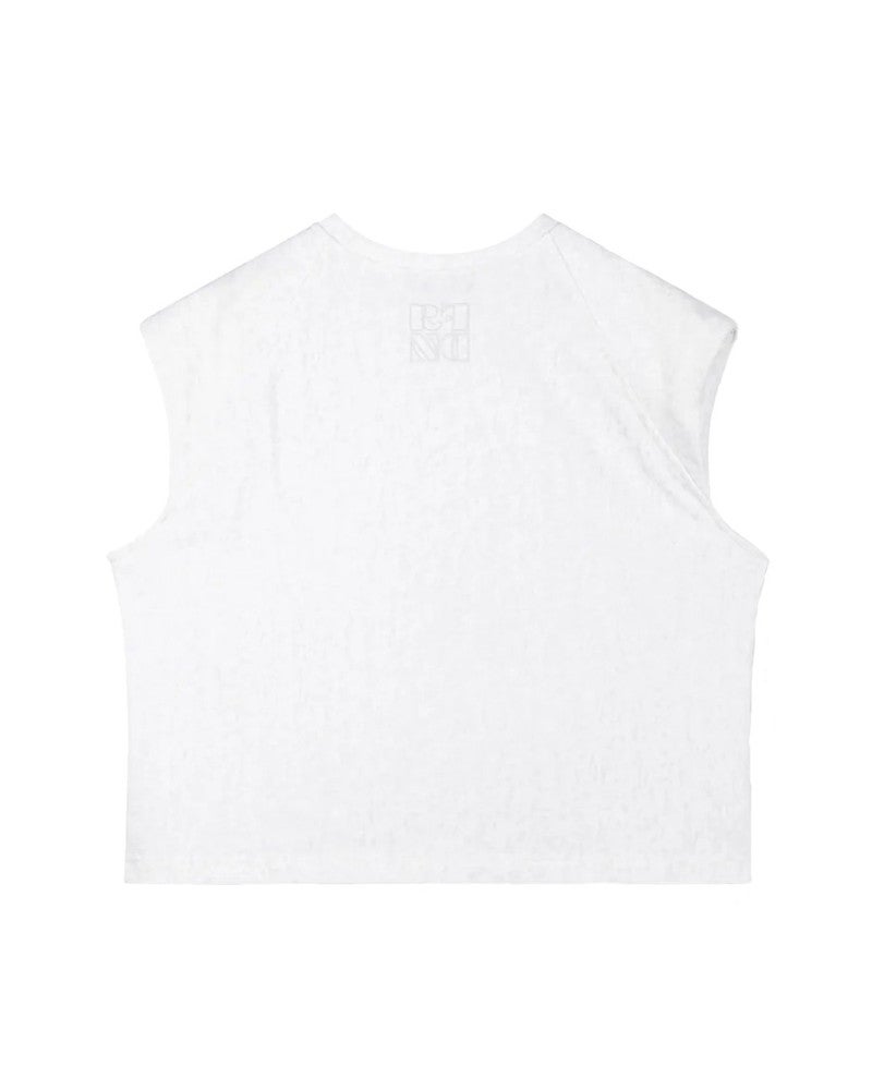 ladies knitted shoulder padding raglan top MIA Off White ladies knitted shoulder padding raglan top MIA Off White