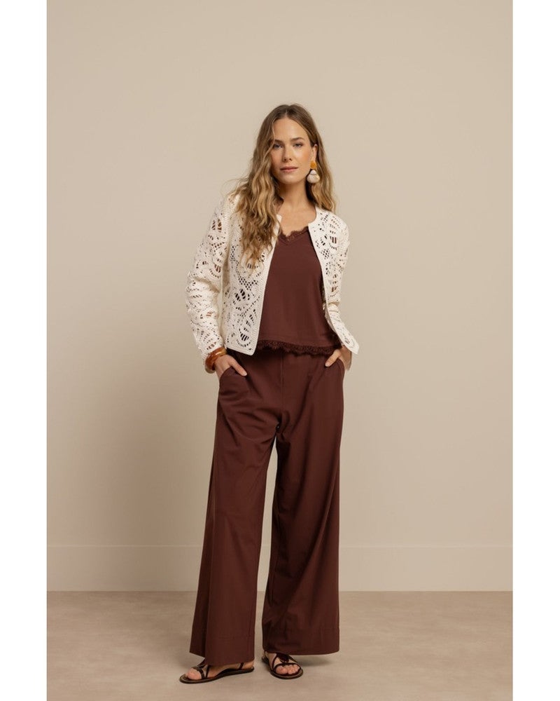 Annyka crochet cardigan Off White Annyka crochet cardigan Off White