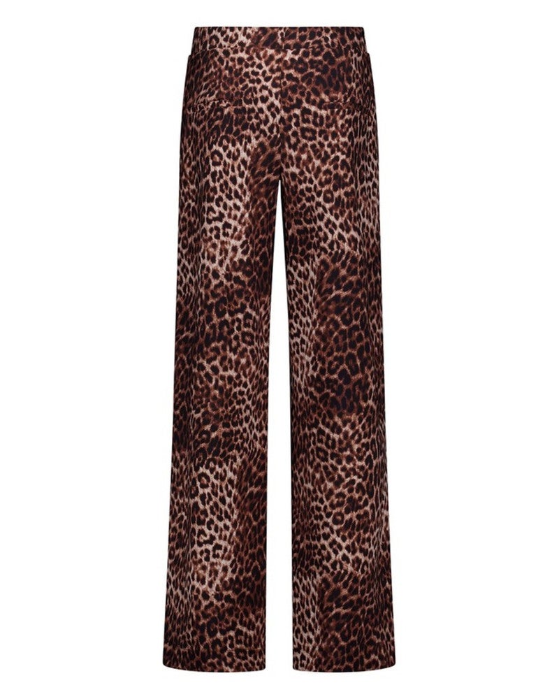 Sari leopard trousers Bruin 1 Sari leopard trousers Bruin 1