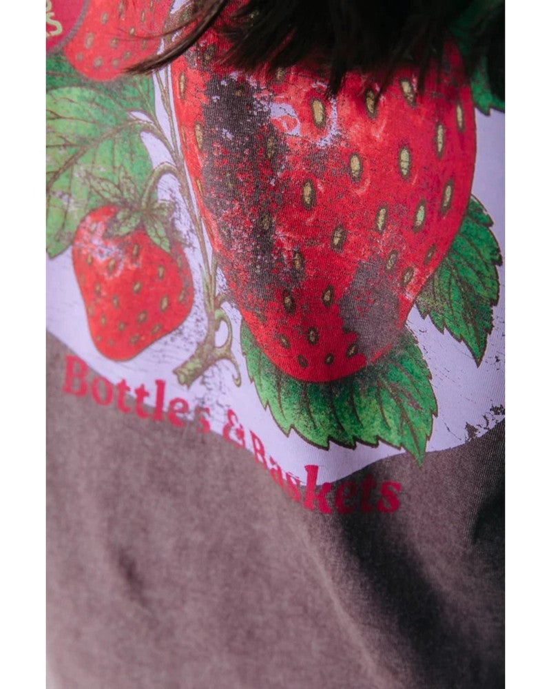Fresh Berries Acid Wash Loosefit Tee Bruin 1 Fresh Berries Acid Wash Loosefit Tee Bruin 1