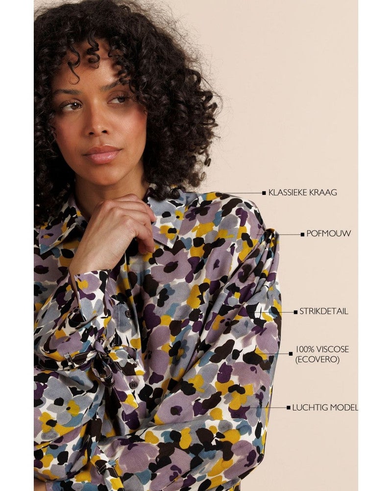 Ivara flower blouse Multi Ivara flower blouse Multi
