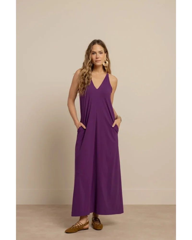 Norah 2way dress Paars Norah 2way dress Paars