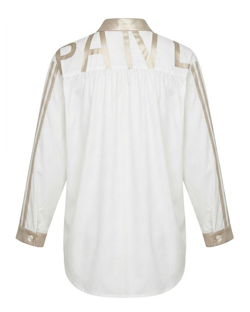 Blouse Off-white/Sand Print Zand Blouse Off-white/Sand Print Zand