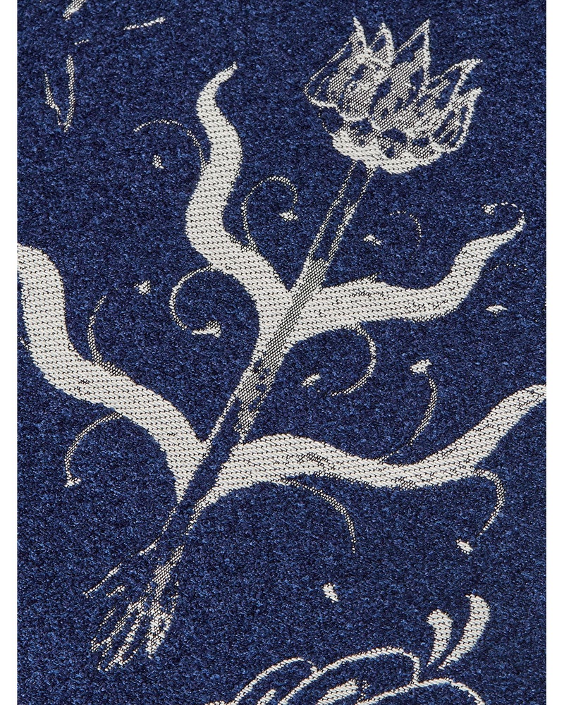 Jacquard jacket Blauw Jacquard jacket Blauw
