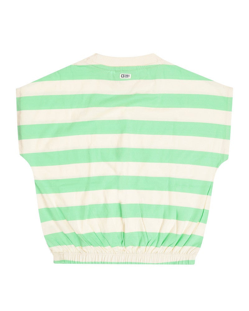 Colatina Striped Tee Groen Colatina Striped Tee Groen