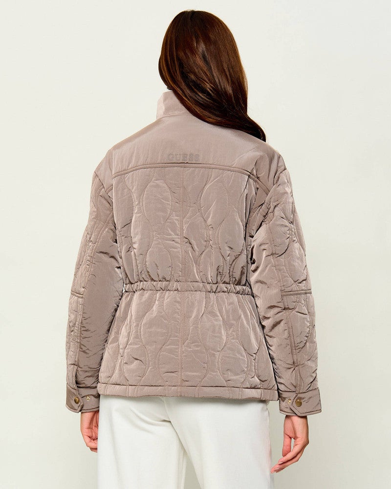 CORINNE ONION QUILTING JACKET Beige CORINNE ONION QUILTING JACKET Beige