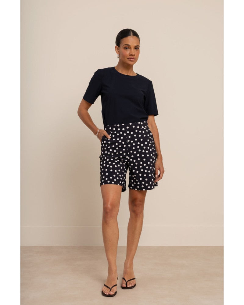 Lexie dot short Zwart 1 Lexie dot short Zwart 1