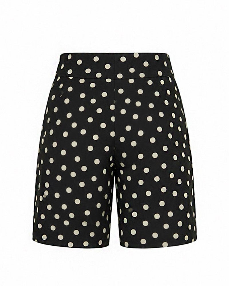 Lexie dot short Zwart 1 Lexie dot short Zwart 1