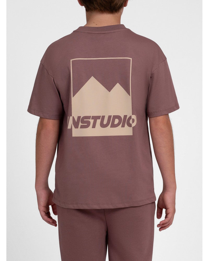Neil Oversized T-Shirt Paars Neil Oversized T-Shirt Paars