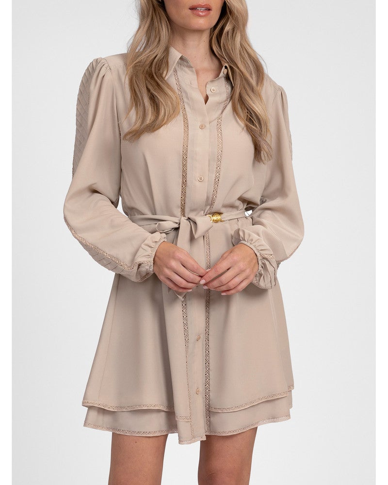 Odell Dress Beige Odell Dress Beige