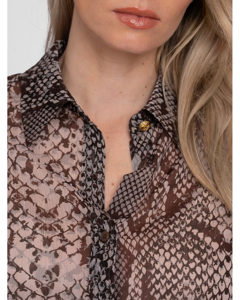 Olicia Blouse Bruin 1 Olicia Blouse Bruin 1