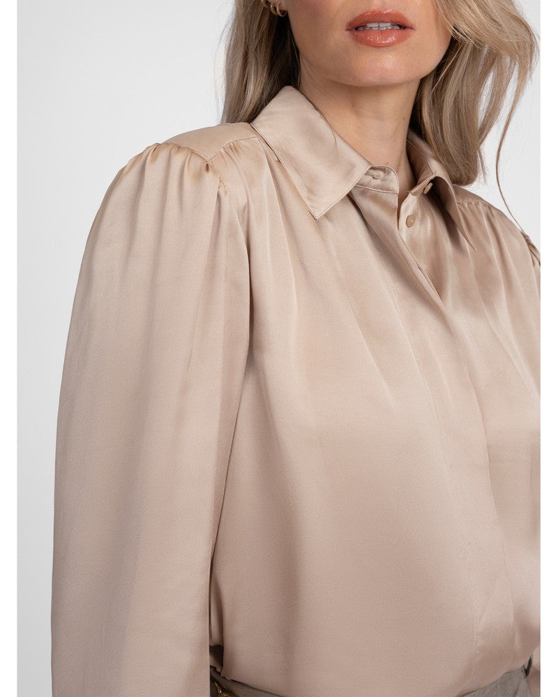 Oslo Blouse Beige Oslo Blouse Beige