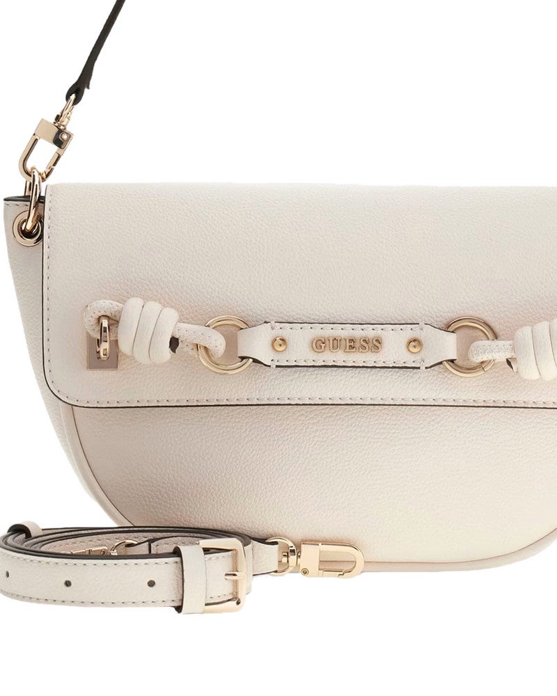 CAMELIA FLAP SHOULDER BAG Off White CAMELIA FLAP SHOULDER BAG Off White