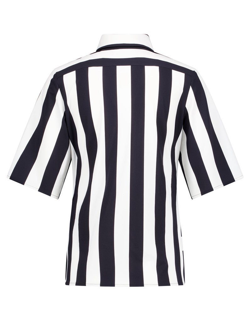 Reda stripe butterfly blouse Zwart 1 Reda stripe butterfly blouse Zwart 1