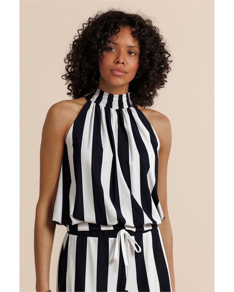 Jantje stripe top Zwart 1 Jantje stripe top Zwart 1
