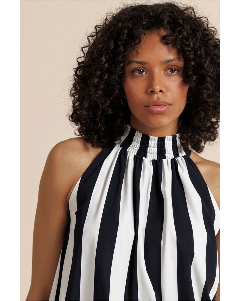 Jantje stripe top Zwart 1 Jantje stripe top Zwart 1