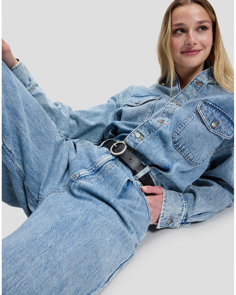 LS JUMPSUIT ALL DAY Blauw LS JUMPSUIT ALL DAY Blauw